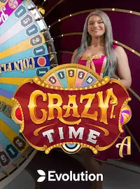 Crazy Time game show at BAJILO COM